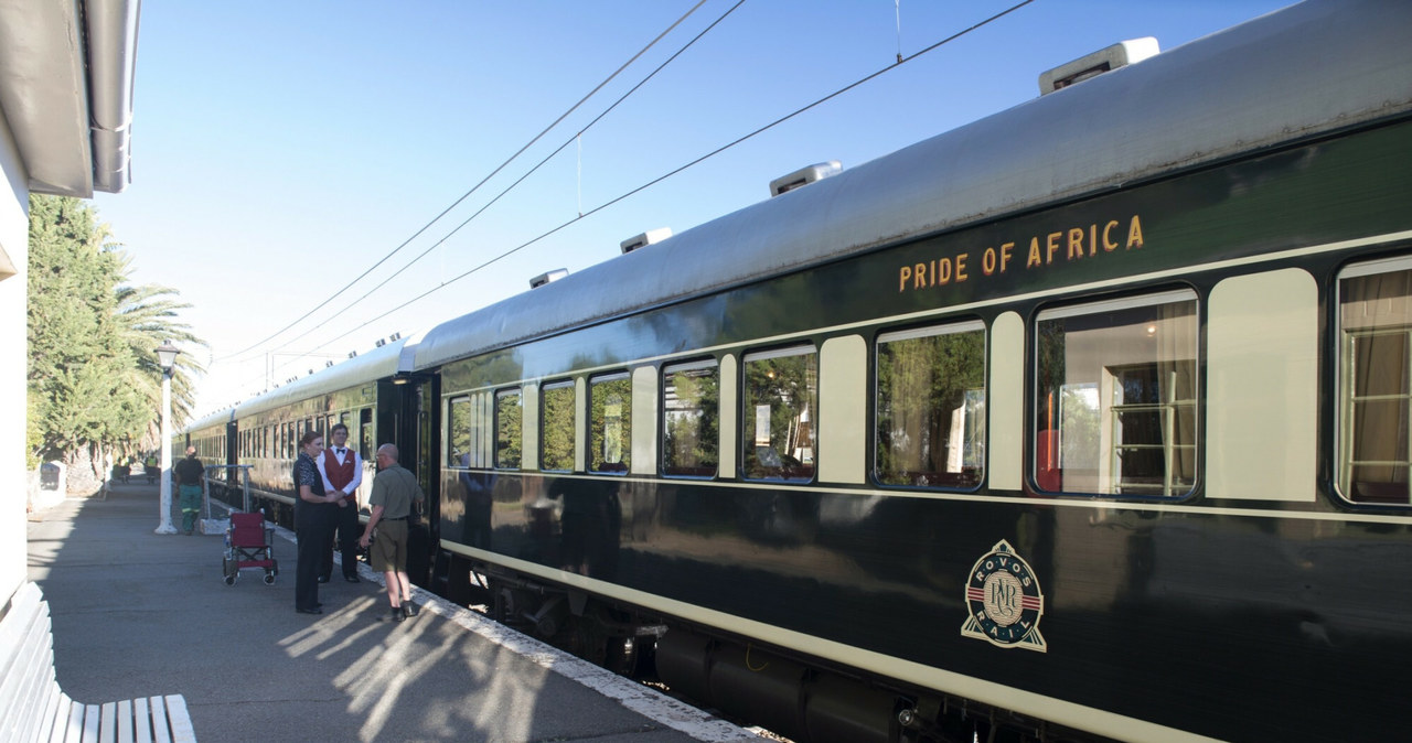 Pociągi Rovos Rail są często nazywane Dumą Afryki. Nazwa pojawiła się nawet na ich wagonach. /East News
