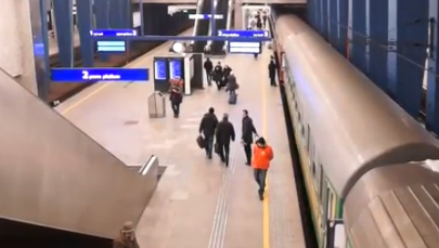 Pociągi stanęły na Dworcu Centralnym w Warszawie