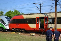 Pociągi zderzyły się w Warszawie