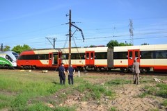 Pociągi zderzyły się w Warszawie