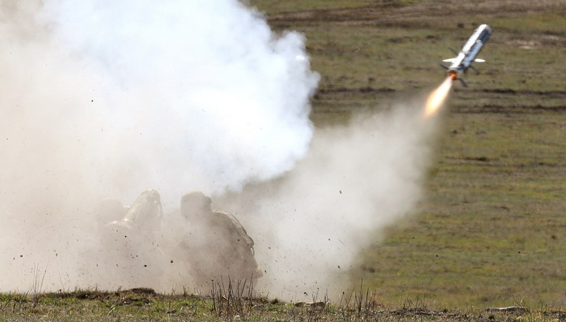 Pocisk przeciwpancerny Javelin, zdjęcie ilustracyjne /WILLIAM WEST / AFP /AFP