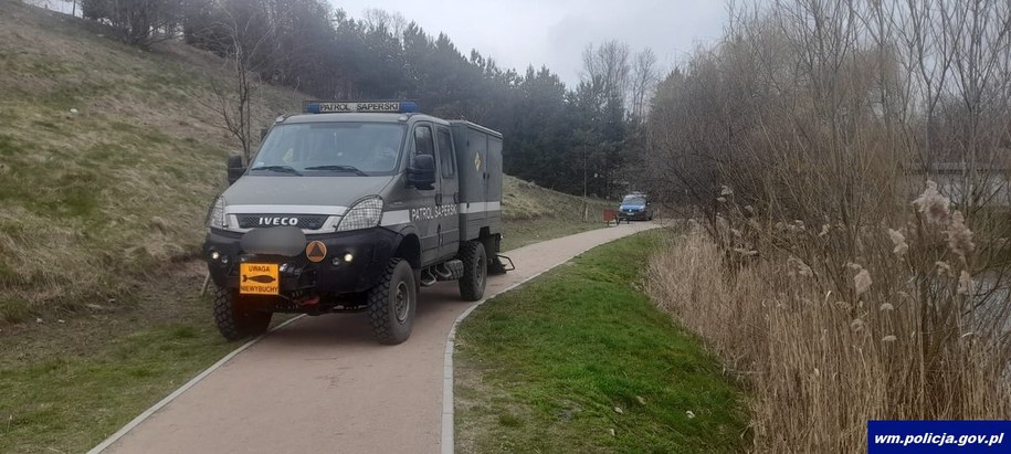 Pocisk został zabrany przez saperów /KPP Mrągowo /