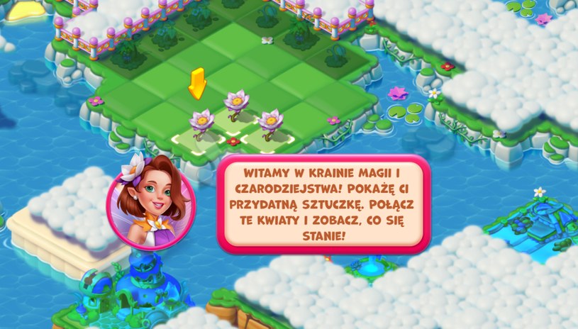 Początek gry online za darmo Fairlyland Merge and Magic /Click.pl