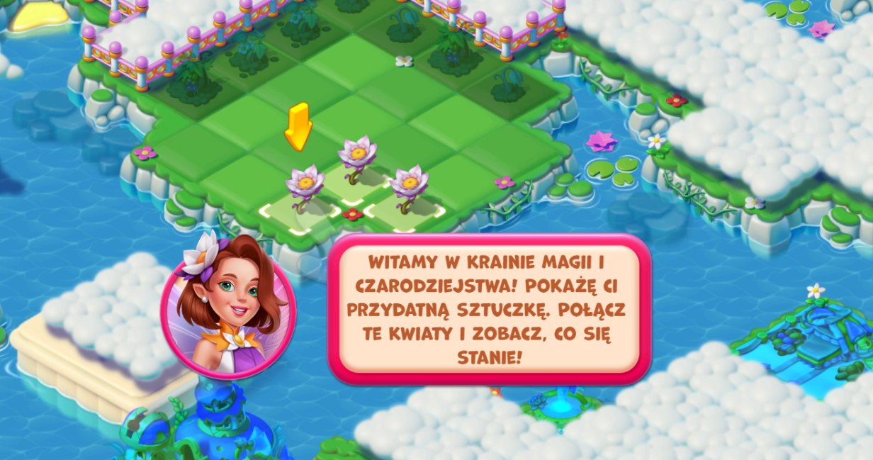 Początek gry online za darmo Fairlyland Merge and Magic /Click.pl