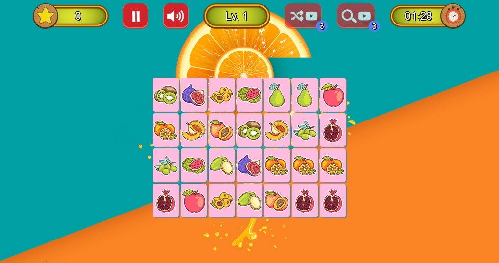 Początek gry online za darmo Fruits Mahjong /Click.pl