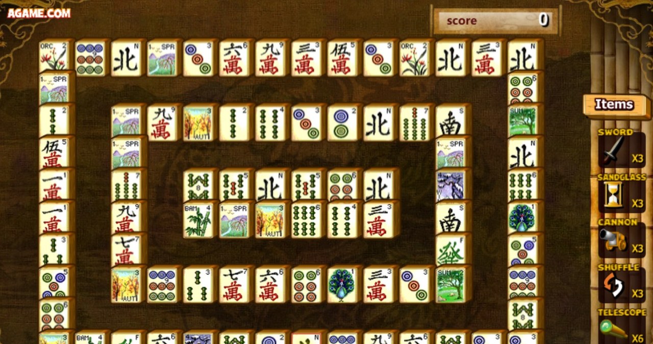 Początek gry online za darmo Mahjong Connect /Click.pl
