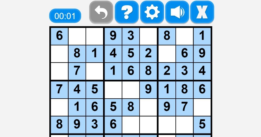 Początek gry online za darmo Ultimate Sudoku /Click.pl