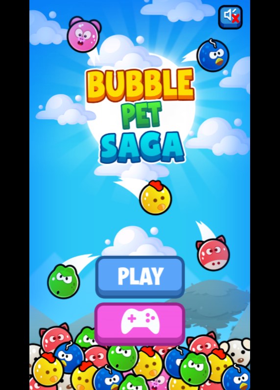Początek gry w kulki Bubble Pet Saga /Click.pl