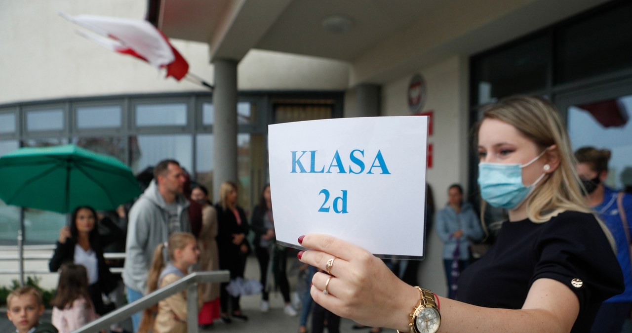 Początek roku szkolnego 2020 w SP 18 w Rzeszowie /Krzysztof Kapica /Getty Images