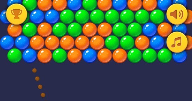 Początek rozgrywki gry online za darmo Bubble Shooter Challenge 2 /Click.pl