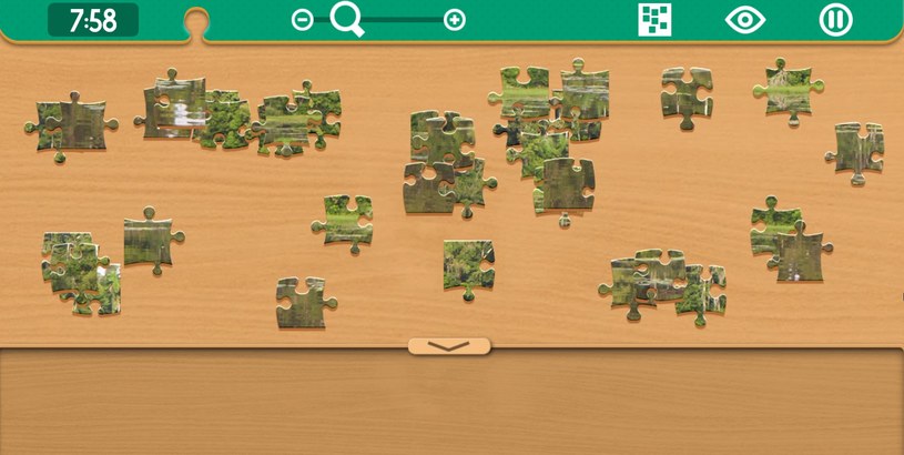 Początek rozgrywki puzle online Jigsaw /Click.pl