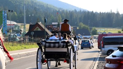 Początek wakacji w Zakopanem ze średnim obłożeniem 