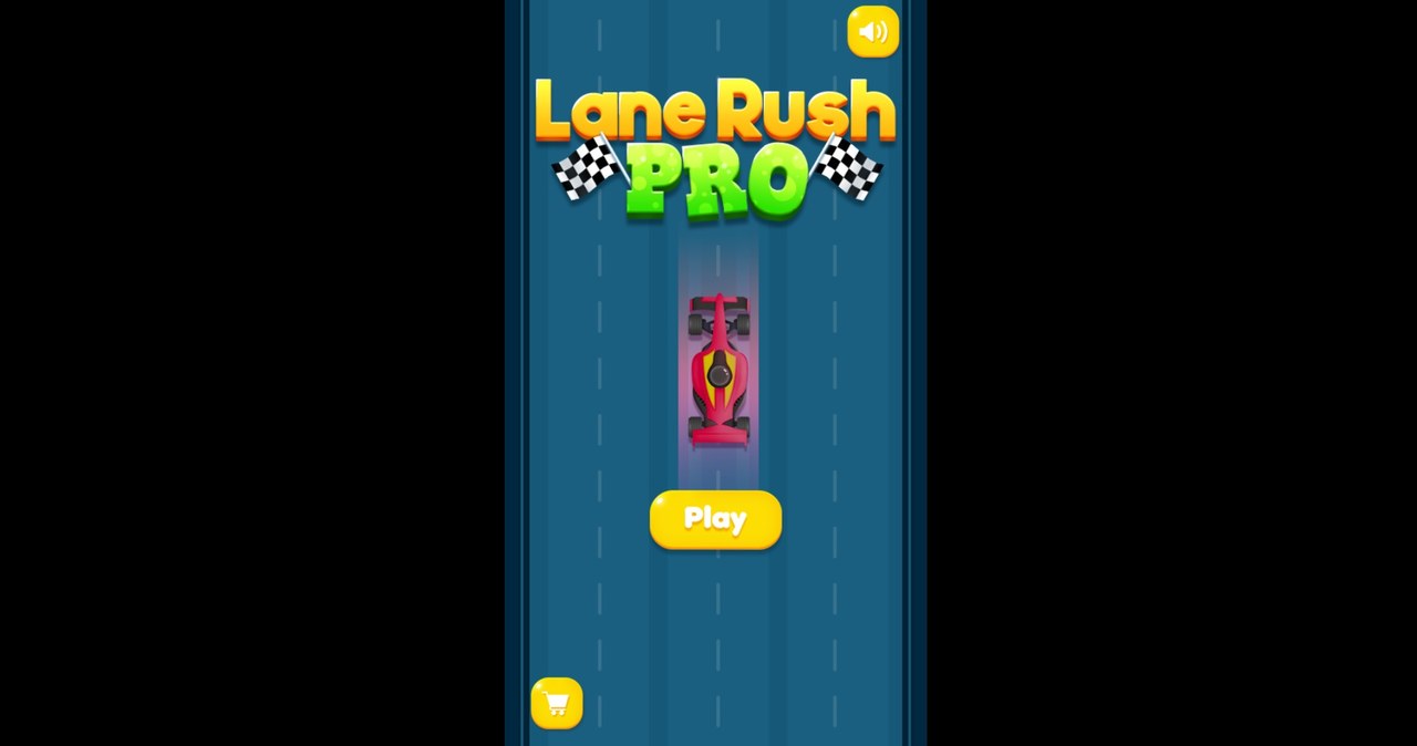 Początek wyścigu gry online za darmo Lane Rush Pro /Click.pl