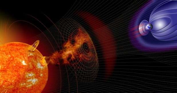 Początkowo burzę magnetyczną klasyfikowano, jako G1, ale z czasem podniesiono jej poziom do G2. /Zmianysolarne.pl