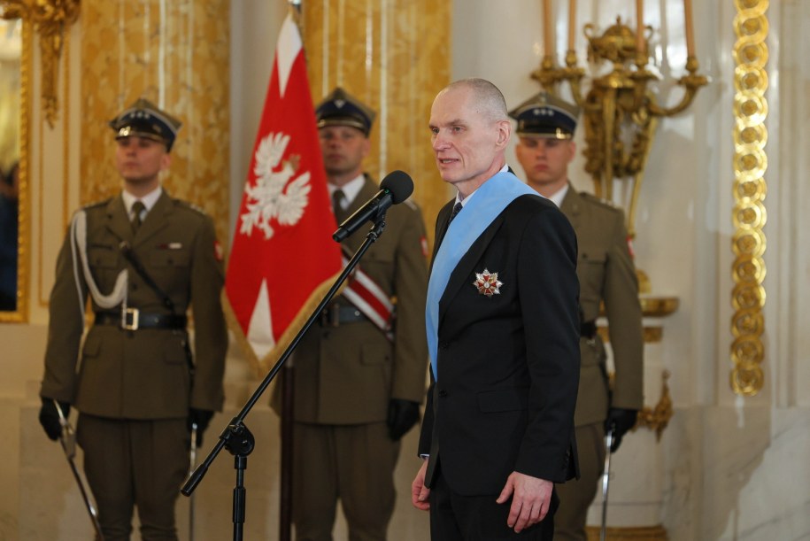 Poczobut odebrał Order Orła Białego /	PAP/Paweł Supernak /PAP