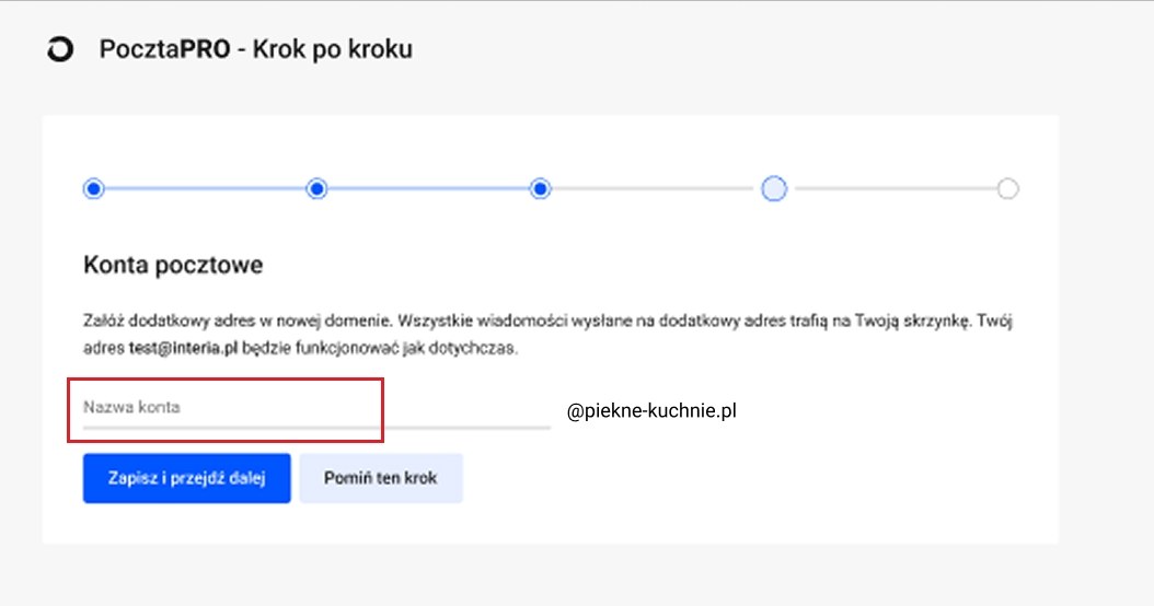 PocztaPRO - poczta we własnej domenie.