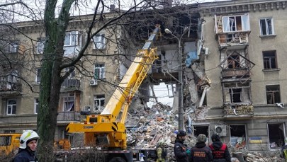 "Pod gruzami wciąż mogą być ludzie". Zmasowany atak na Odessę