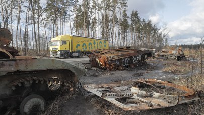 Pod Ługańskiem znaleziono dziesiątki pochówków wagnerowców [ZAPIS RELACJI]