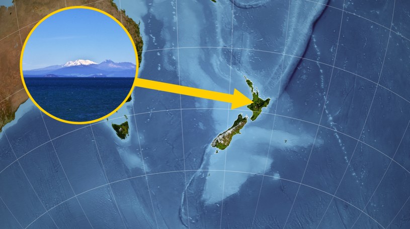 Pod największym jeziorem na Nowej Zelandii uaktywnił się wulkan Taupo /123RF/PICSEL