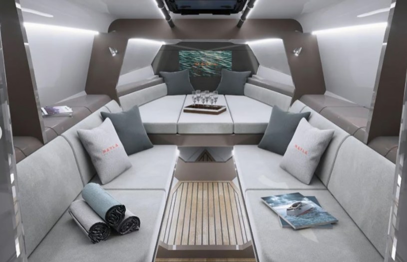 Pod pokładem ma być luksusowo i komfortowo /Mayla Yacht /materiały prasowe