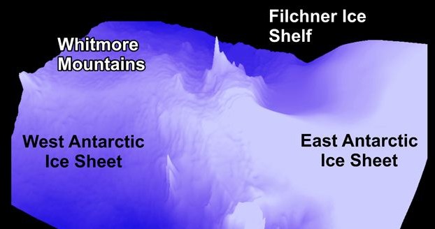 Pod powierzchnią Antarktydy odkryto trzy gigantyczne kaniony /Fot. Tom Jordan /materiały prasowe