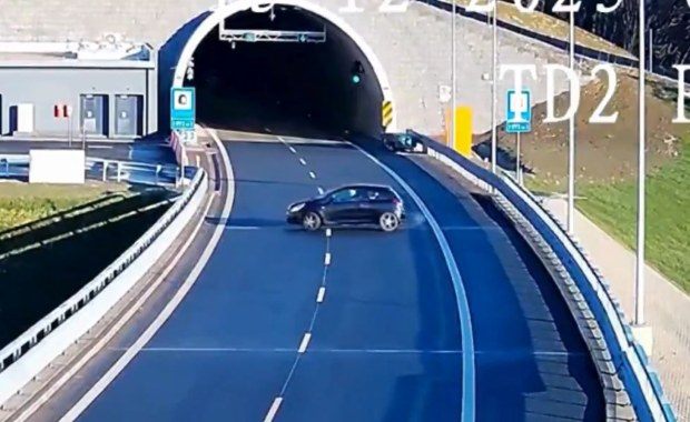 Pod prąd na ekspresówce. "To nie escape room" [NAGRANIE]