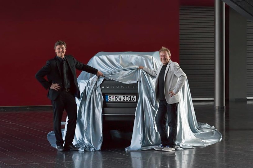 Pod tą płachtą kryje się pierwszy SUV marki Borgward /Informacja prasowa
