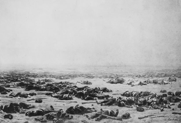 Pod Waterloo śmierć poniosło ok. 40 tysięcy żołnierzy /Getty Images