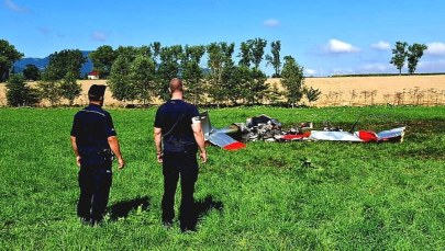 Pod Żywcem spadł samolot. Są ofiary śmiertelne