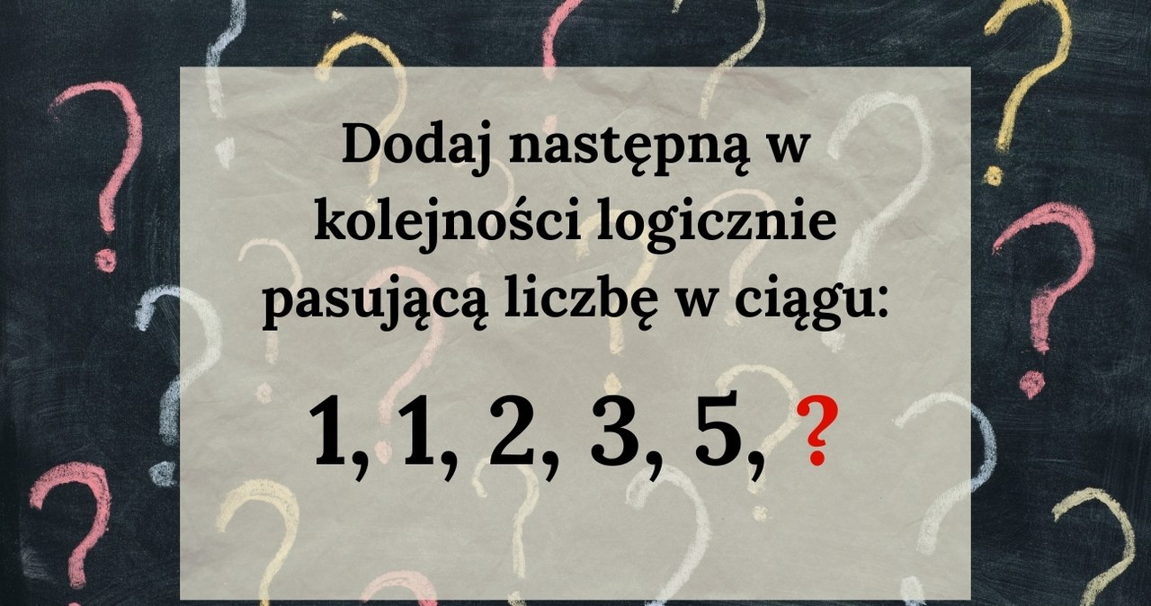 Podaj kolejną liczbę w ciągu. Wystarczy wpaść na pomysł, aby ją odkryć /Canva Pro /Canva Pro