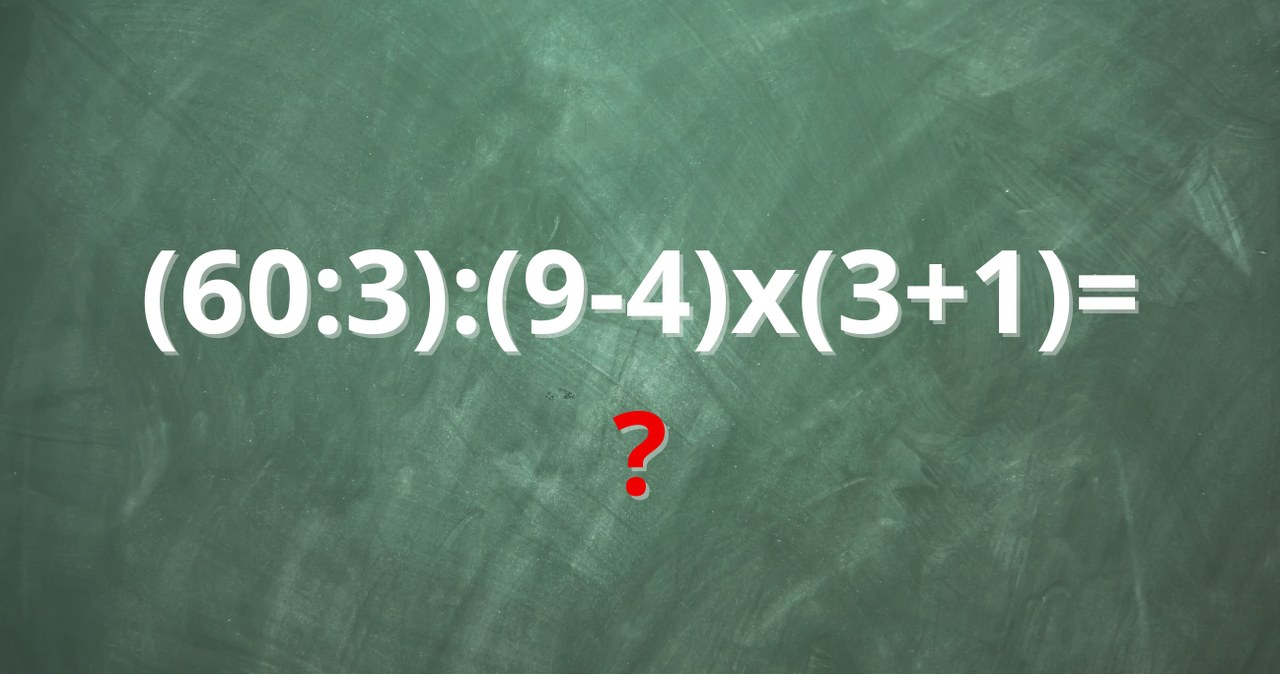 Podasz poprawny wynik? Ta zagadka doprowadza do kłótni /Canva Pro