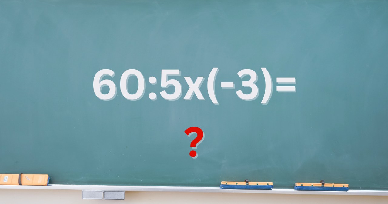 Podasz wynik zagadki matematycznej? /Canva Pro