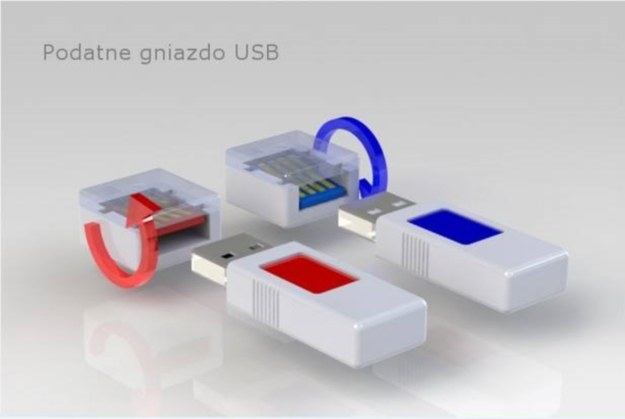 Podatne gniazdo USB typu A Fot. AGH.edu.pl /materiały prasowe