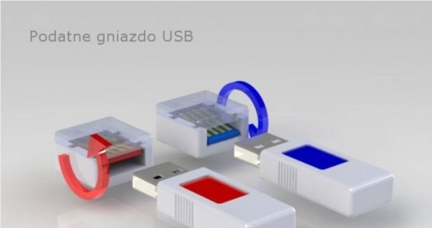 Podatne gniazdo USB typu A Fot. AGH.edu.pl /materiały prasowe