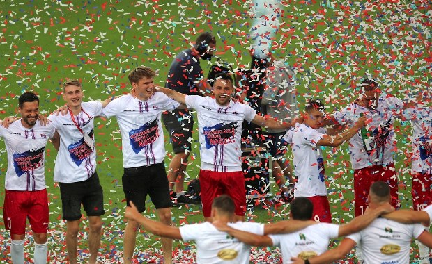 Podbeskidzie Bielsko-Biała po 4 latach wraca do Ekstraklasy