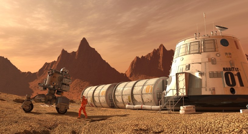 Podbój Marsa staje się powoli realną przyszłością ludzkości /123RF/PICSEL