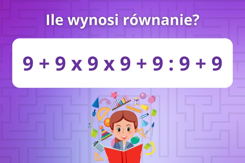 Podchwytliwa zagadka matematyczna. Tylko osoby o wysokim IQ potrafią ją rozwiązać