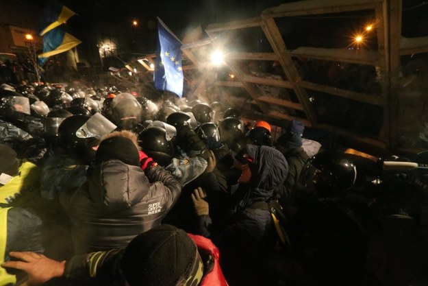 Podczas akcji milicji rannych zostało kilkanaście osób /ANATOLY MALTSEV  /PAP/EPA