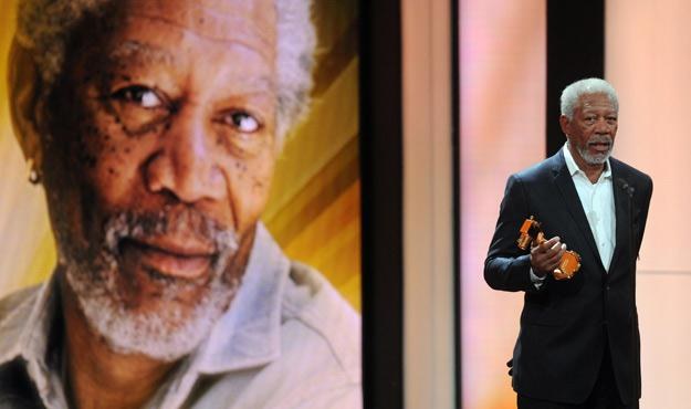 Podczas Berlinale 2012 Morgan Freeman odebrał nagrodę za całokształt twórczości /AFP