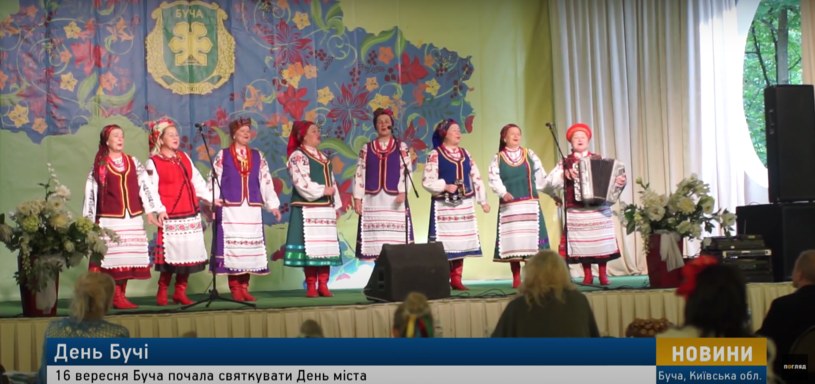 Podczas Dnia Buczy organizowany był festiwal kultury ukraińskiej /Zrzut ekranu/ День Бучі /YouTube