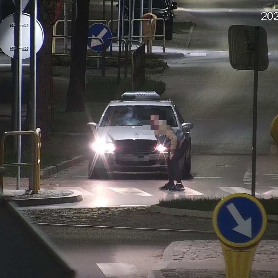 Podczas legitymowania przez straż miejską mężczyzna uciekł /Straż Miejska w Szczecinku /