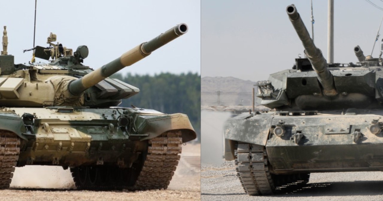Podczas możliwego starcia w Ukrainie T-72 vs. Leopard 1 obie maszyny mają wobec siebie równe szanse /Krauss-Maffei Wegmann
