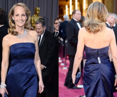 Podczas oscarowej gali w 2013 roku Helen Hunt pozowała fotoreporterom w szafirowej sukni z trenem... z popularnej "sieciówki" H&M. Niedrogą jak na hollywoodzkie standardy suknię (wycenia się ją na ok. 650 dol.) zestawiła z kosztowną biżuterią - jej diamentowa kolia i bransoletki były warte 700 tys. dolarów. "To była najładniejsza sukienka, jaką udało mi się znaleźć. Poza tym jest ekologiczna, a jej producent jest partnerem Global Green" - powiedziała Hunt w wywiadzie dla telewizji E!.