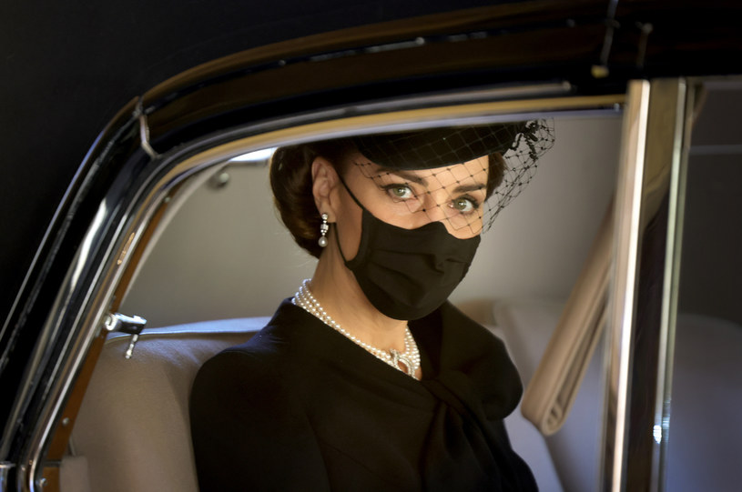 Podczas pogrzebu Kate wyglądała niezwykle elegancko i dostojnie /Chris Jackson /Getty Images