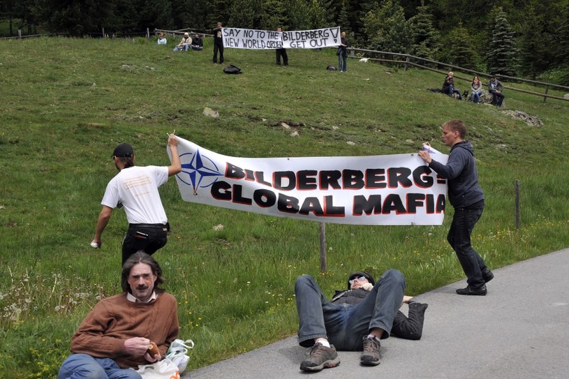 Podczas spotkań grupy Bilderberg często dochodzi do protestów /AFP