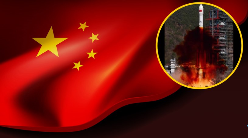 Podczas startu chińskiej rakiety Długi Marsz pojawiła się czerwona chmura spalin. Co to było? /123RF/PICSEL China 'N Asia Spaceflight/Twitter /123RF/PICSEL