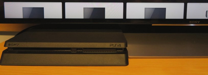 Podczas testów mieliśmy szansę podłączyć do telewizora najnowszą wersję konsoli PlayStation 4 /INTERIA.PL