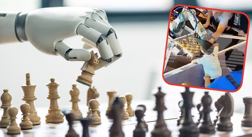 Podczas turnieju szachowego w Moskwie robot złamał palec siedmioletniemu graczowi /123RF/PICSEL