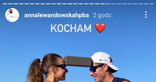 Podczas wakacji Lewandowscy nie odpuścili wspólnych treningów   /https://www.instagram.com/annalewandowskahpba/ /Instagram