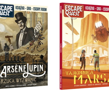Podejmij wyzwanie i przeżyj przygodę z grami książkowymi "Escape Quest" 